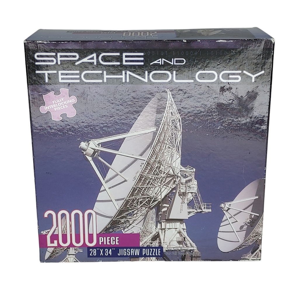 Vintage VTG 2003 Dalmatian Press Unopened New Space Technology Jigsaw Puzzle